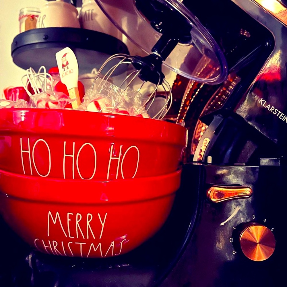 Rae Dunn Christmas Mixing Bowls